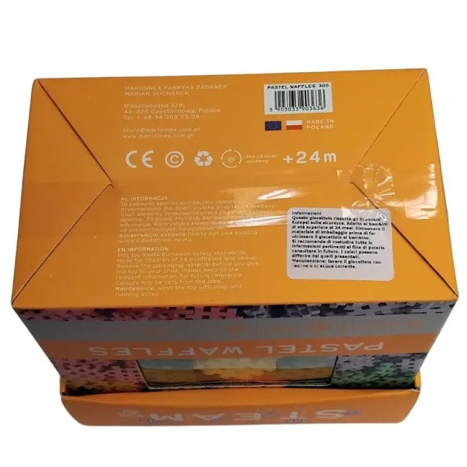 Mini waffle pastello 300 pezzi