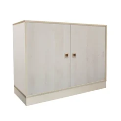 Mobile 2 ante cam premium struttura b.latte cm 79h zoccolo