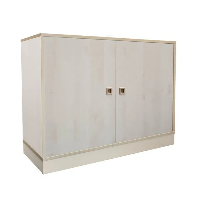 Mobile 2 ante cam premium struttura b.latte cm 79h zoccolo