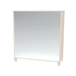 Mobile con specchio - betulla 3 vani - base con piedino