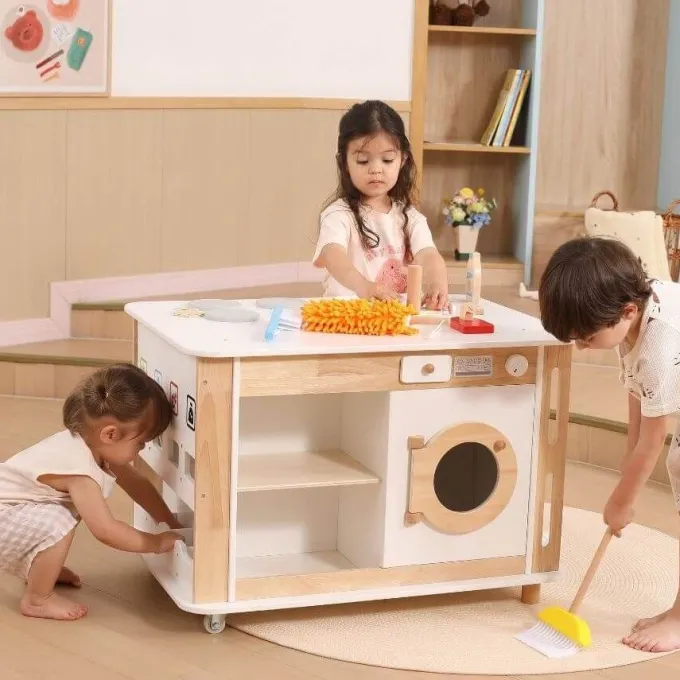 Monolocale multifunzione in legno