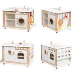 Monolocale multifunzione in legno