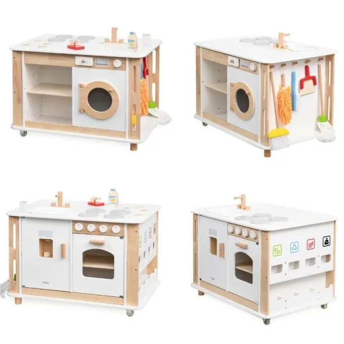 Monolocale multifunzione in legno