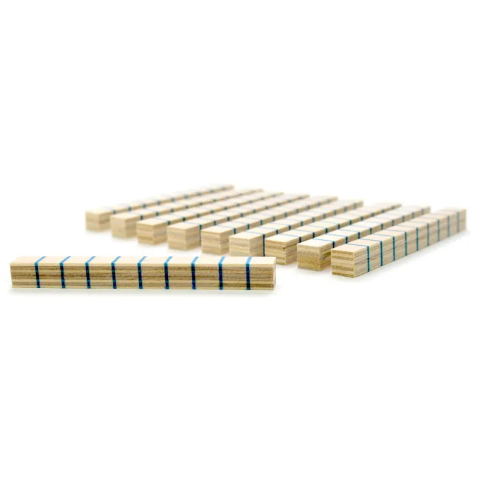 Multibase in legno - 121 elementi