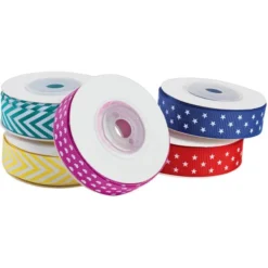 Nastri in grosgrain decorati