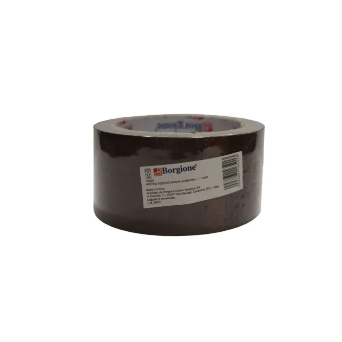 1 nastro adesivo avana per pacchi borgione - m 66x5 cm h