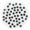 Occhi mobili adesivi tondi neri 15 mm