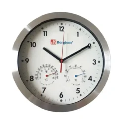 Orologio murale borgione in alluminio