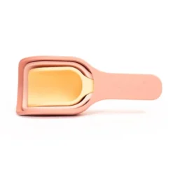 Palette in silicone giallo corallo 3 pezzi