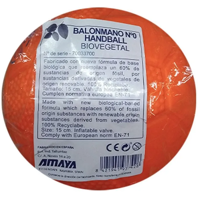 Palla pallamano bio misura 0