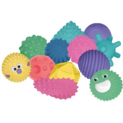 Palline sensoriali e massaggia gengive - 12 pezzi
