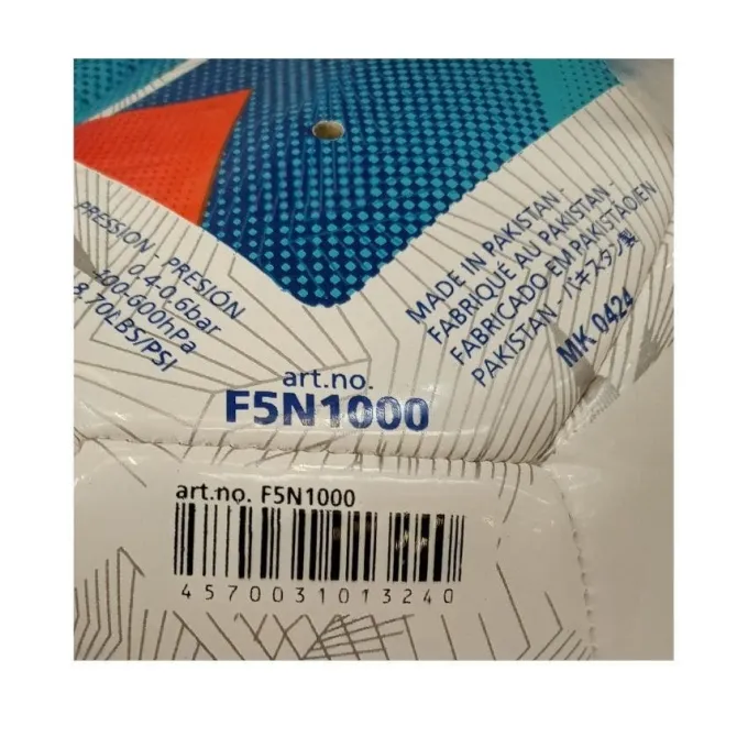 Pallone calcio alleamento molten misura 5