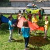 Paracadute gioco a squadre