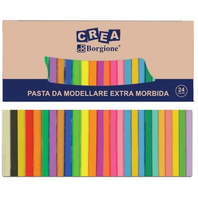 Pasta da modellare extra morbida in cilindri - 340 grammi