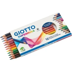 Pastelli giotto supermina - 12 pezzi