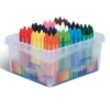 Pastelloni cera maxi giotto - 96 pz 12 colori in contenitore