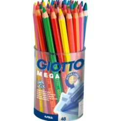 Pastelloni mega giotto - 48 pezzi 12 colori
