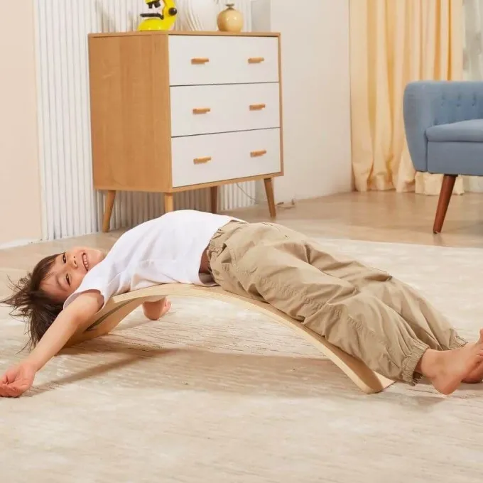 Pedana per equilibrio in legno