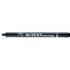 Penna fineliner nero 12 pezzi