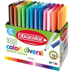 Pennarelli bilinea - 100 pezzi in 100 colori
