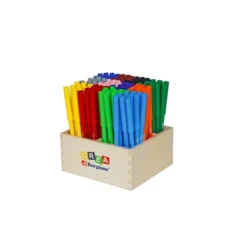 Pennarelli borgione punta fine - 144 pezzi pacco scuola