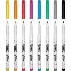 Pennarelli glitter - 8 colori