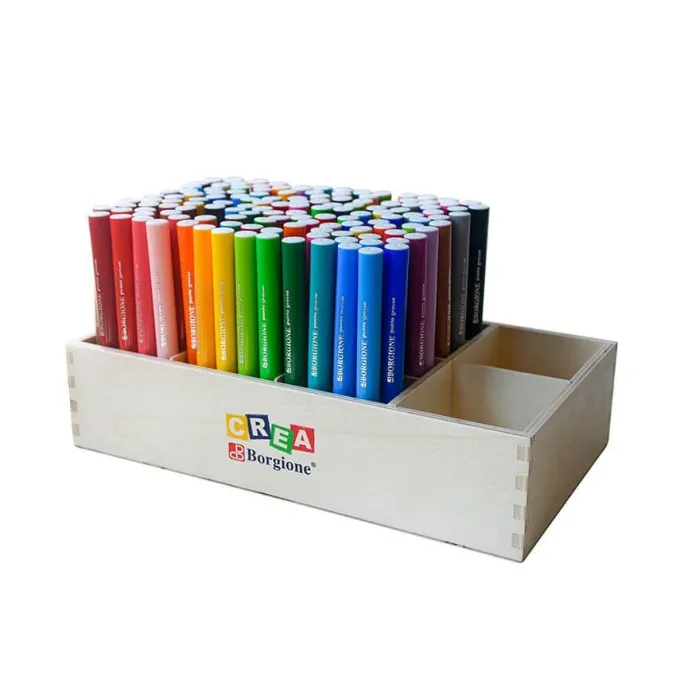 Pennarelli maxi borgione 144 pezzi in 24 colori