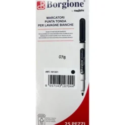 Pennarelli per lavagna bianca - 25 pezzi colore nero