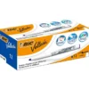 Pennarelli per lavagna bic velleda blu punta tonda 12 pz