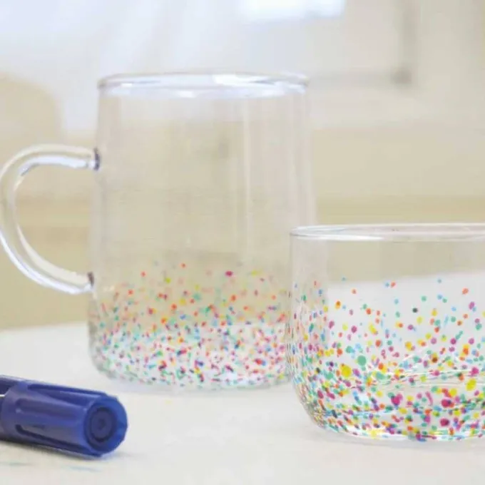 Pennarelli per vetro e ceramica - 5 pezzi in 5 colori