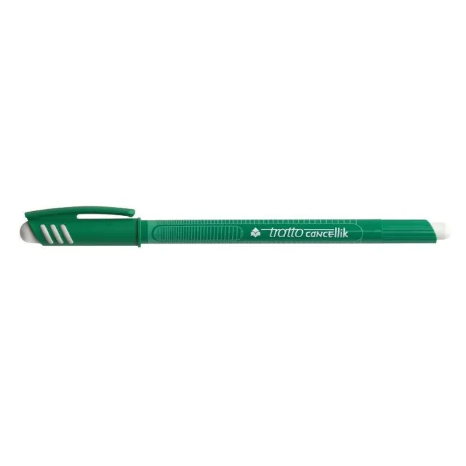 Penna sfera cancellik - verde 12 pezzi