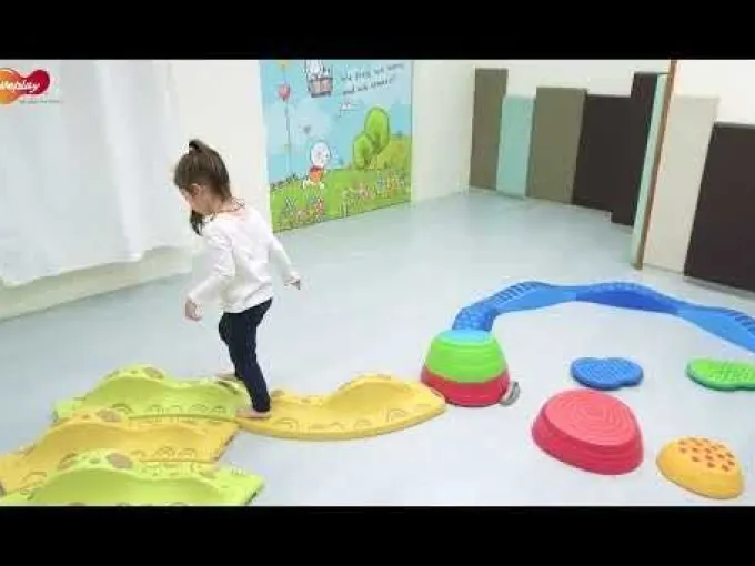 Percorso arcobaleno - piattaforme sensoriali