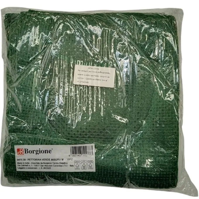 Pettorine verdi m - 10 pezzi