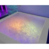 Piscina cambiacolore con palline trasparenti