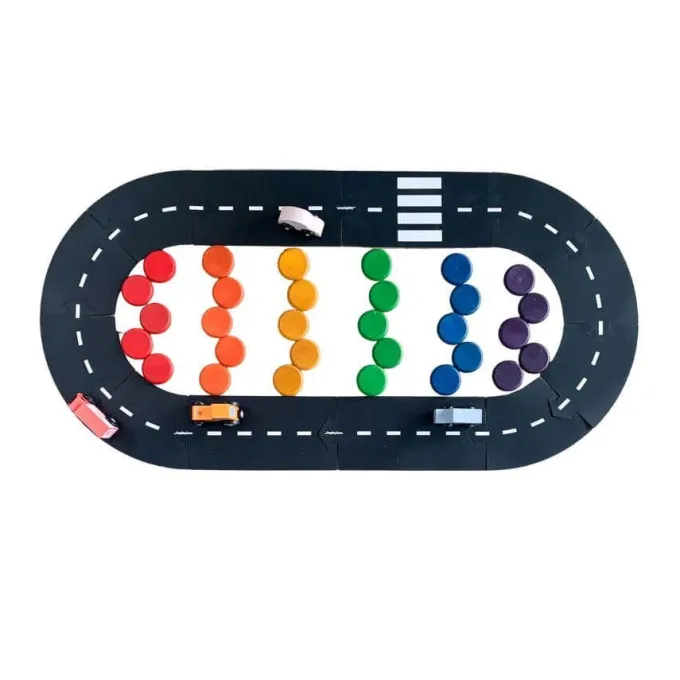 Pista in gomma