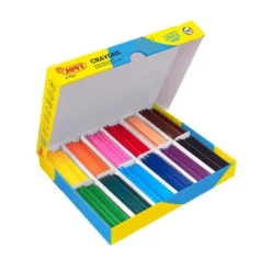 Plastic pastelli esagonali - 300 pz 12 colori in contenitore