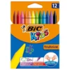Plastidecor bic kids - 12 pezzi 12 colori