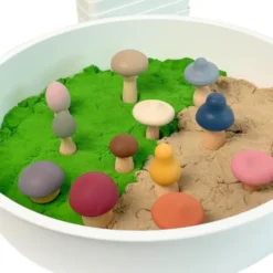 Playtray borgione - vassoione 6 spicchi con coperchio