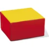 Pouf linda quadrato colori vivaci