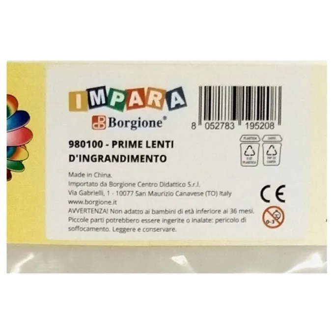 Prime lenti d'ingrandimento