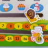 Primo orologio calendario in inglese