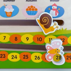 Primo orologio calendario in inglese