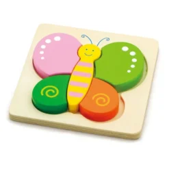 Puzzle a colori farfalla