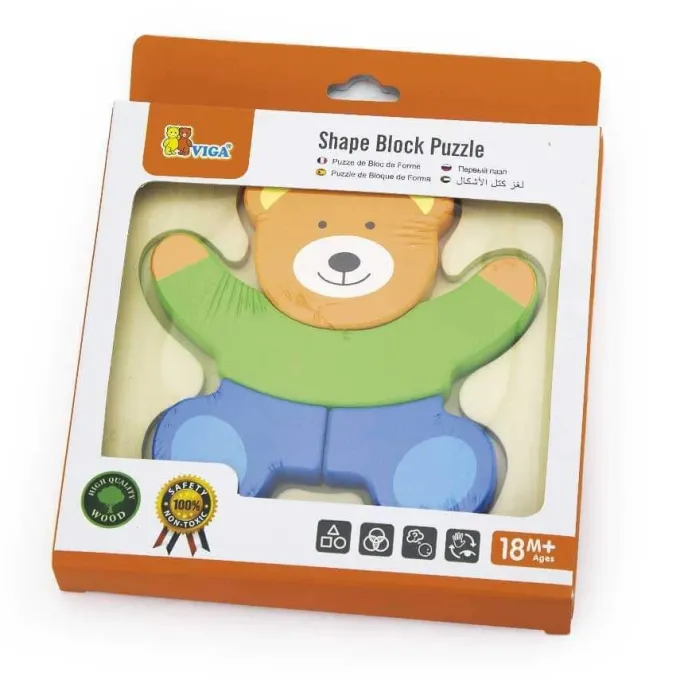 Puzzle a colori orso