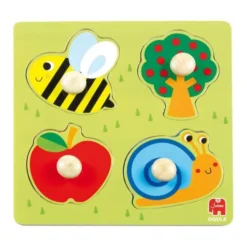 Puzzle a incastro in legno - la campagna