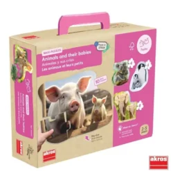 Puzzle animali e i loro cuccioli
