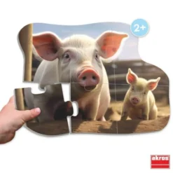 Puzzle animali e i loro cuccioli