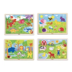 Puzzle animali set completo