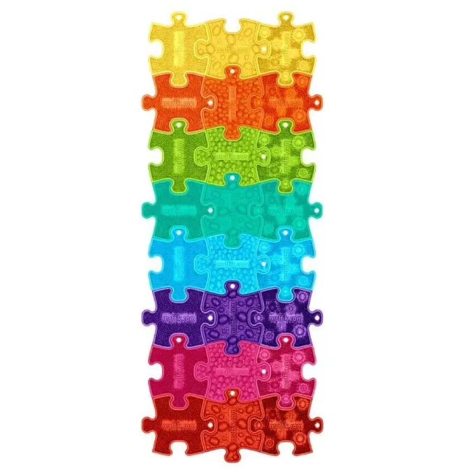 Puzzle arcobaleno sensoriale