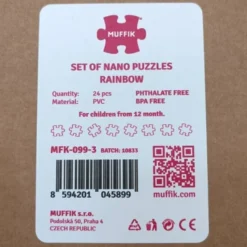 Puzzle arcobaleno sensoriale